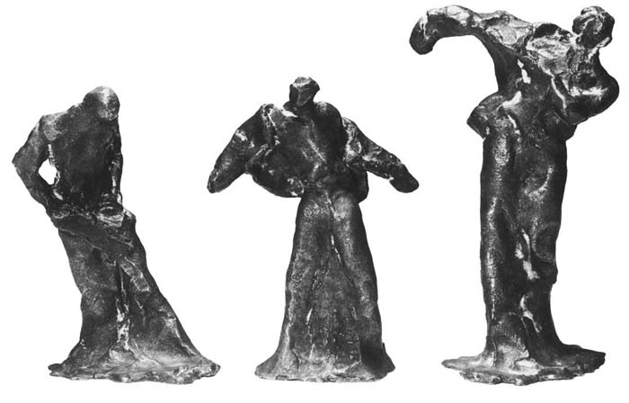 "Alltäglichkeiten", Bronze, 1988