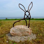 "Travemünder Sessellandschaft", Hase, 2010/11, Brodtener Ufer