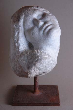 "Kopf (Lisa)", Marmor, 2003